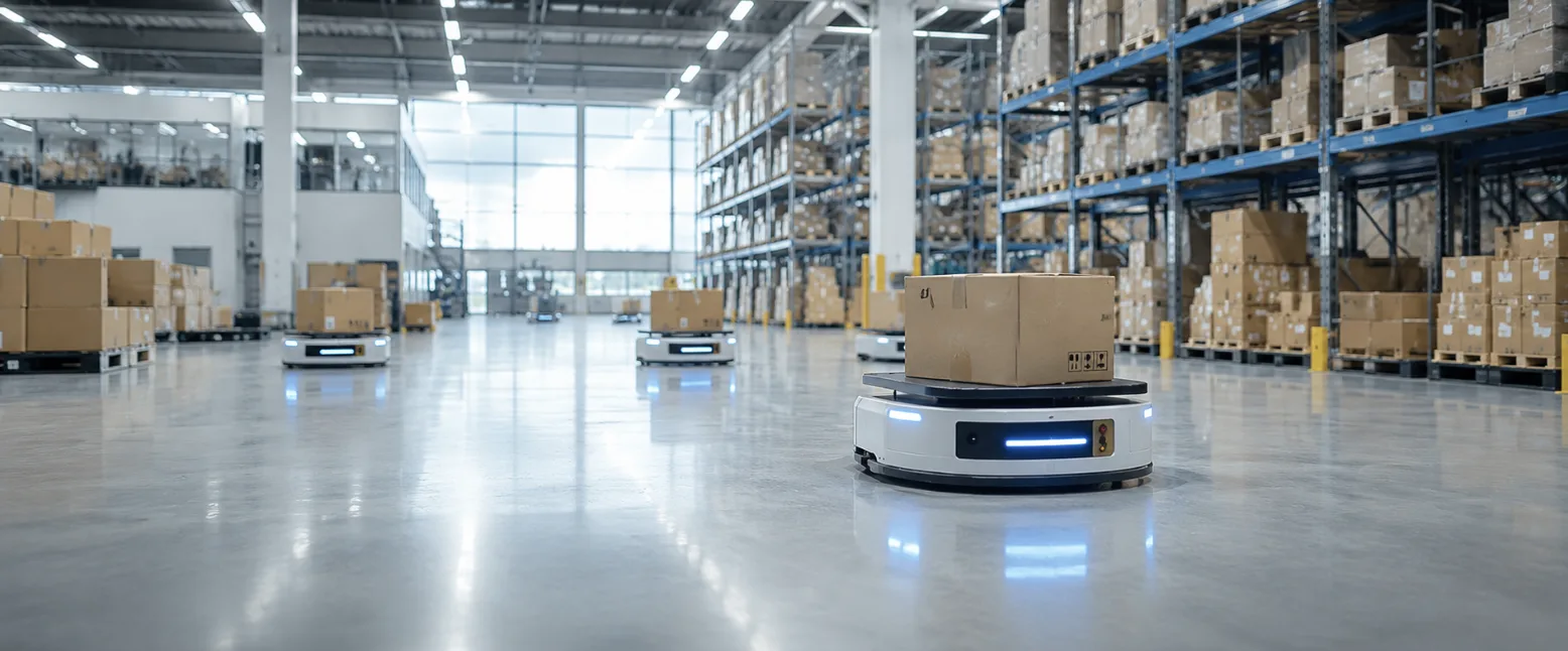 Warehousing connectivity, indoor private 5G environment